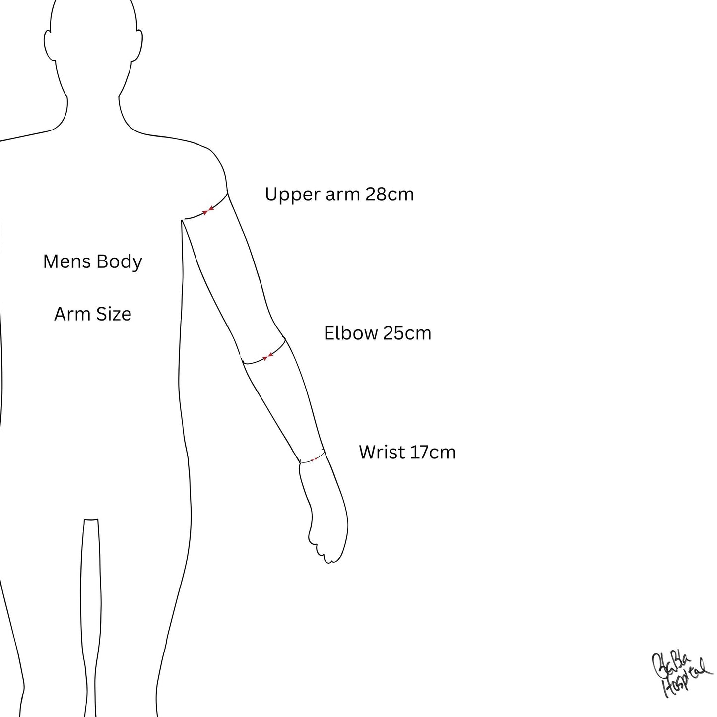 Eww! Oteate Patch Design |Black Arm cover *Sold individually