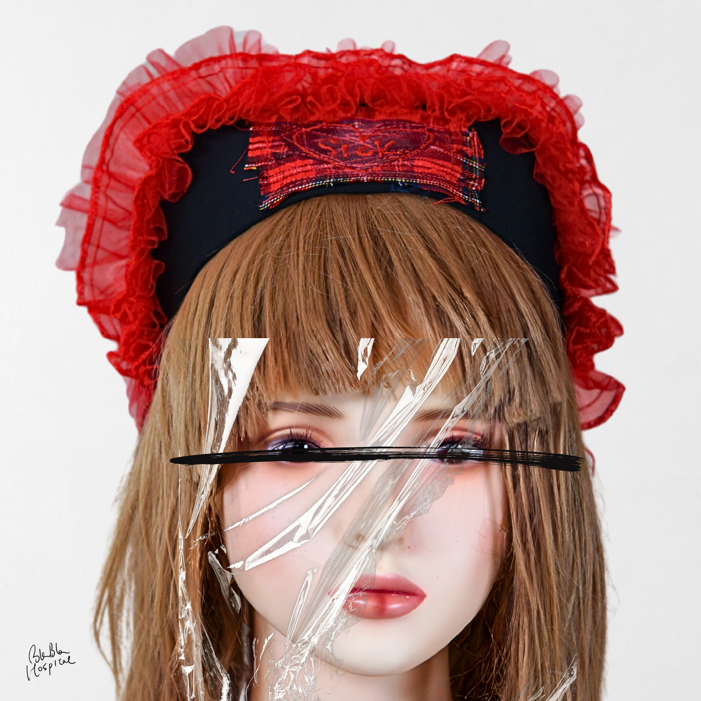 Heart No.010 | Sick – Black Nurse Cap