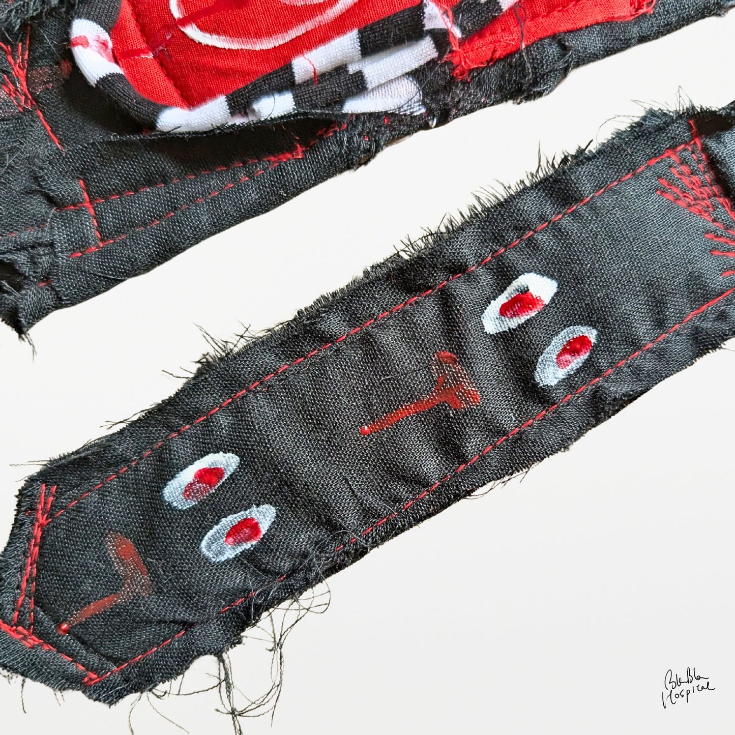 Black Gauze Layer Tie