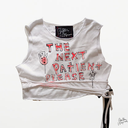THE NEXT PATIENT PLEASE |ハンドペイントタンクトップ