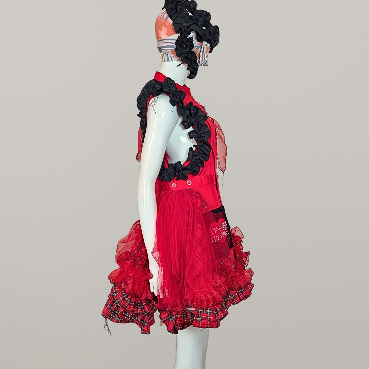 BLABLA NURSE | Red Sleeveless Dress