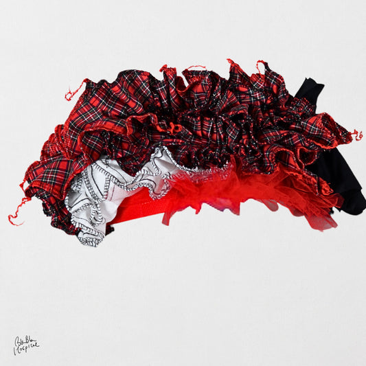 Heart No.009 | Intuitive Frill – Red Nurse Cap