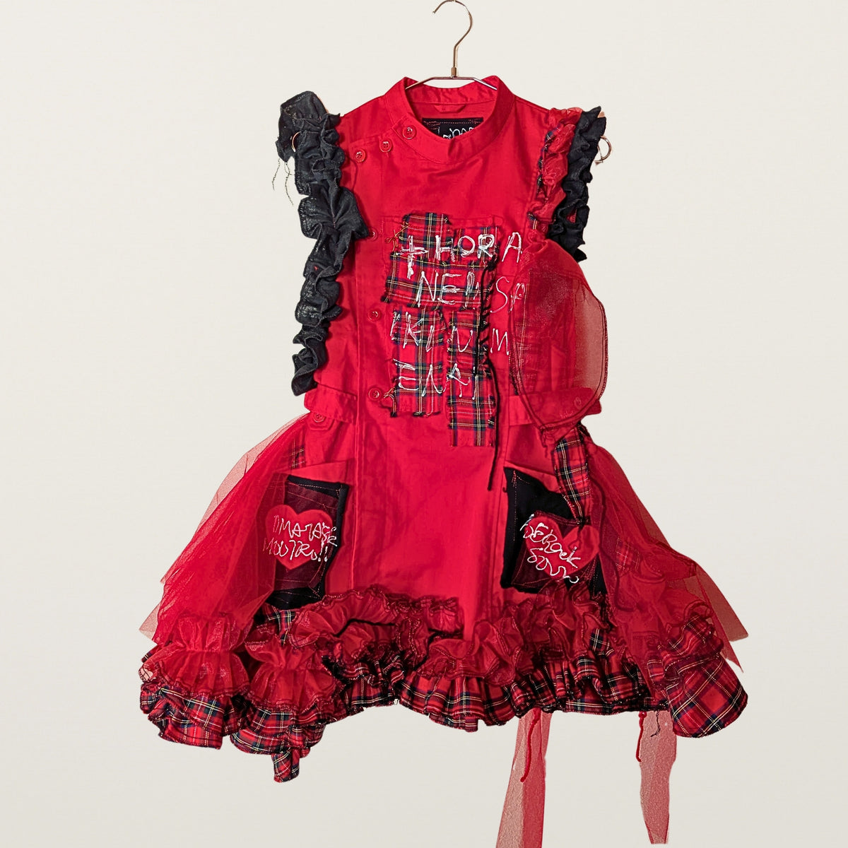 BLABLA NURSE | Red Sleeveless Dress