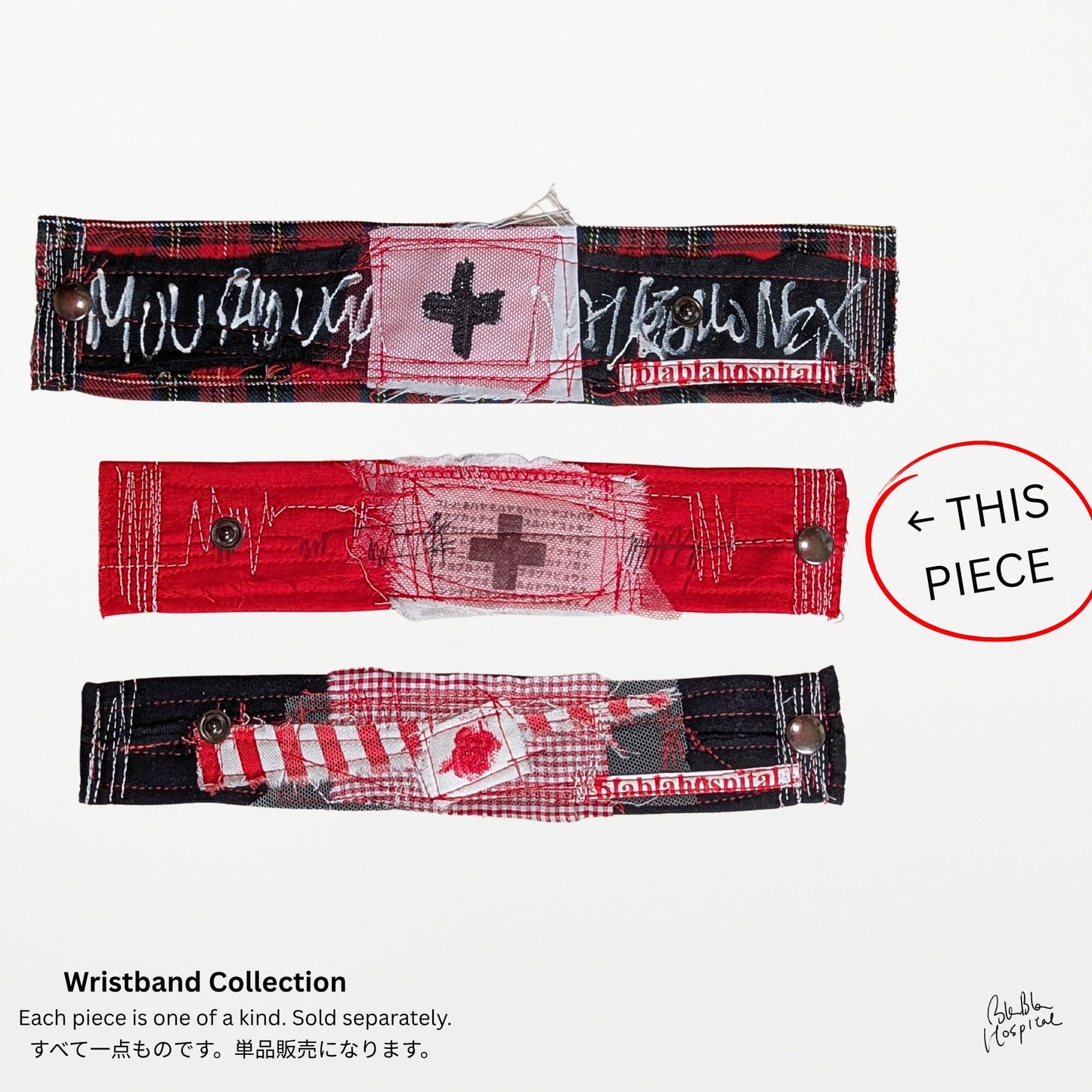 BLABLA Patient Wristband – Katakana Story