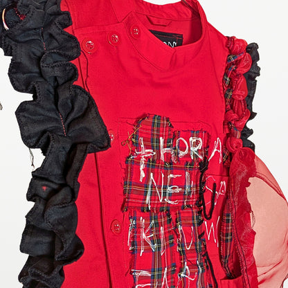 BLABLA NURSE | Red Sleeveless Dress