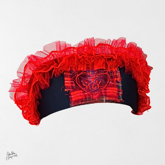 Heart No.010 | Sick – Black Nurse Cap