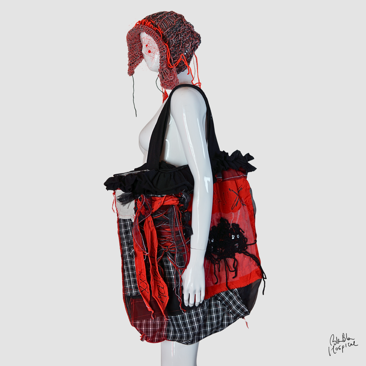 Carry the Whole Blabla World 00.3 | Yarn Ghosts - Art Tote Bag
