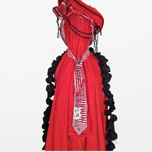 Red & White Clash | Tie
