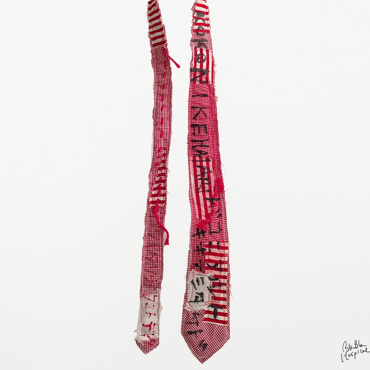 Red & White Clash | Tie