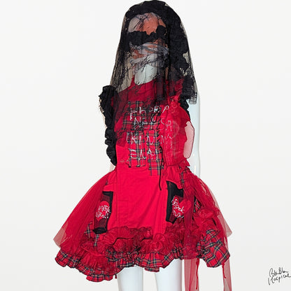 BLABLA NURSE | Red Sleeveless Dress