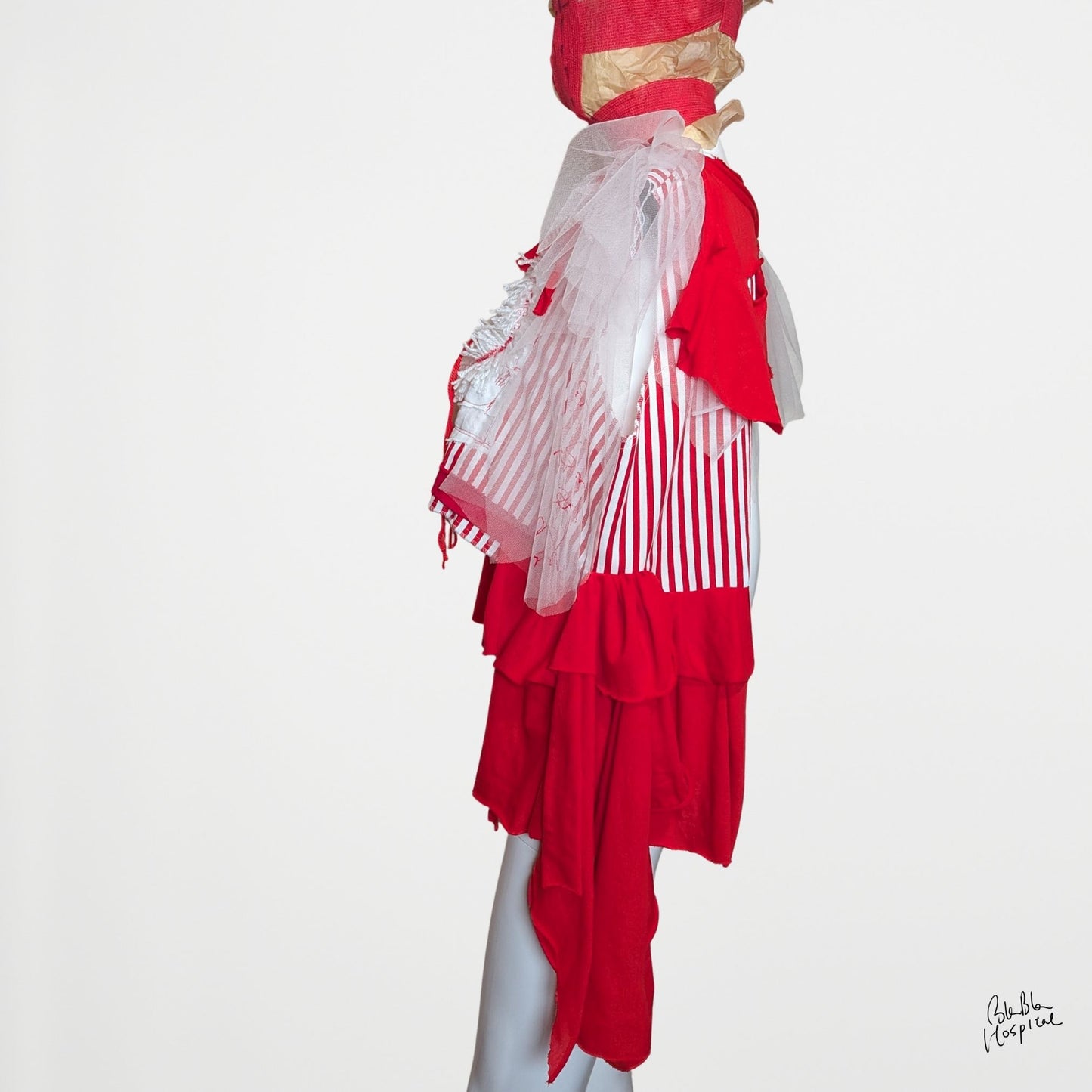 Sleeveless Top -  Stripey memory