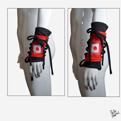 Oteate Patch Design |Black Arm cover *Sold individually