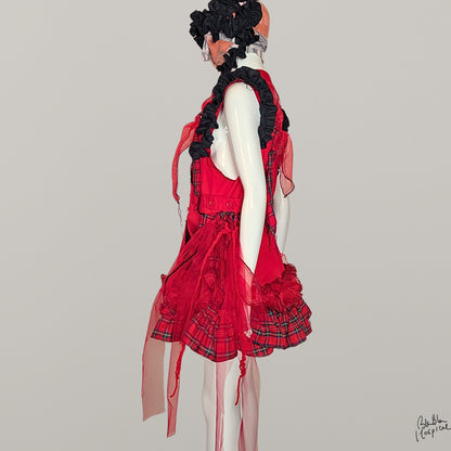 BLABLA NURSE | Red Sleeveless Dress