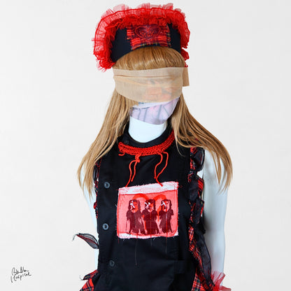 Heart No.010 | Sick – Black Nurse Cap