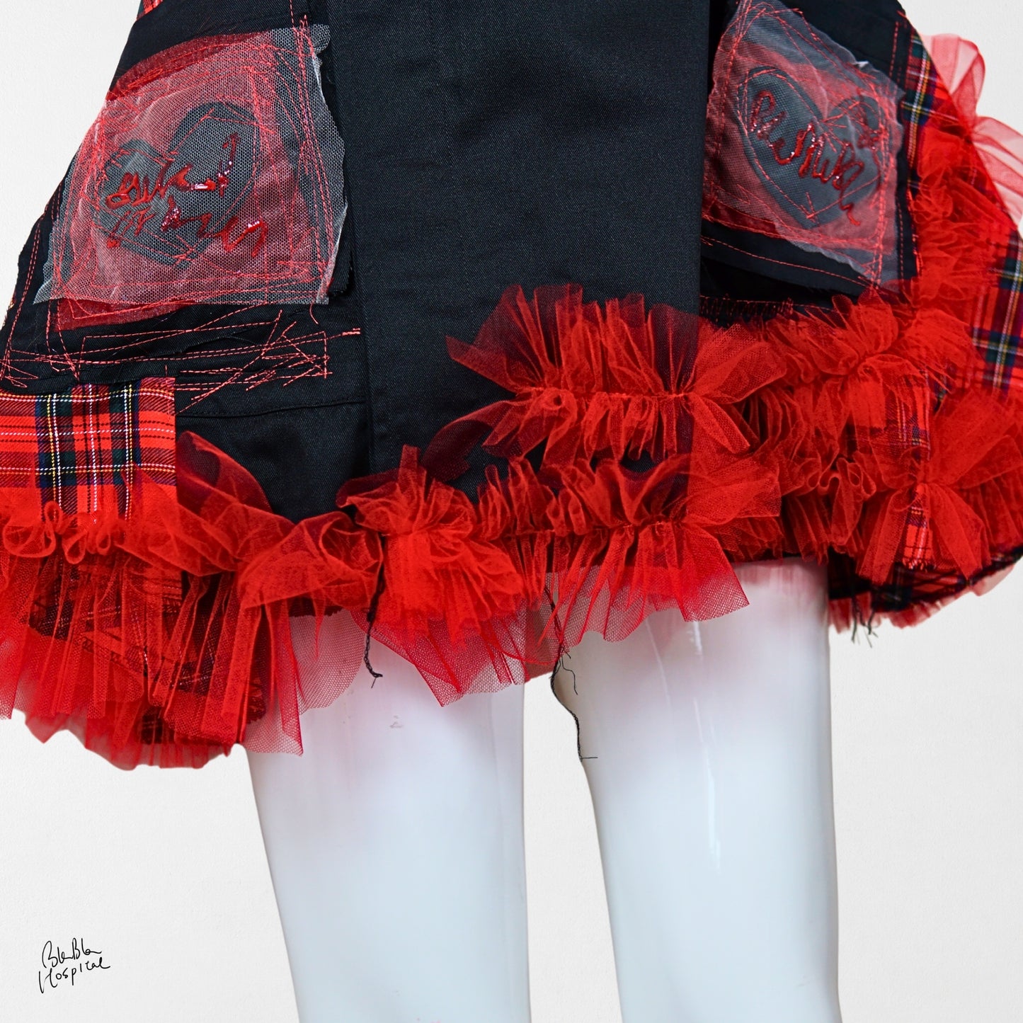 Heart No.004 | The Nurse – Black Nurse Dress