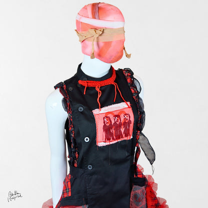 Heart No.004 | The Nurse – Black Nurse Dress