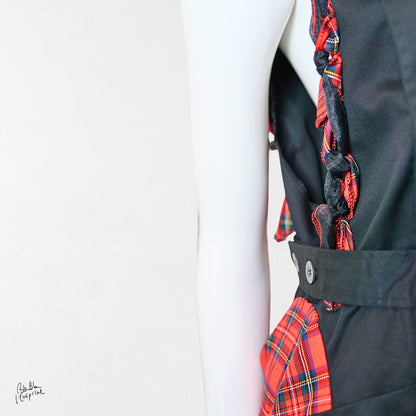 Heart No.004 | The Nurse – Black Nurse Dress