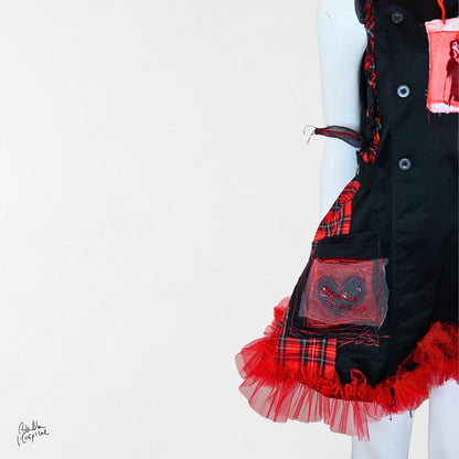 Heart No.004 | The Nurse – Black Nurse Dress