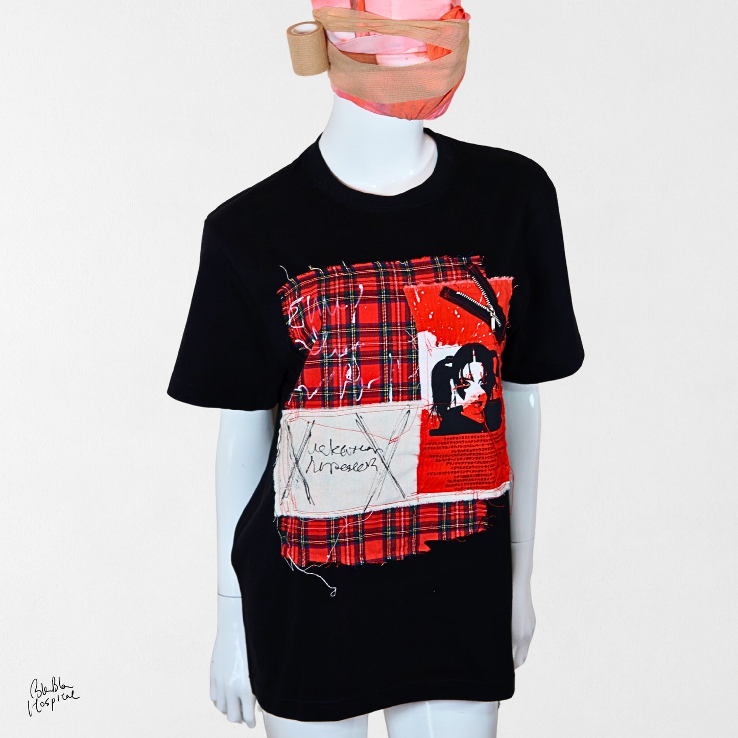 Heart No.006 | Katakana Voice – Black T-shirt