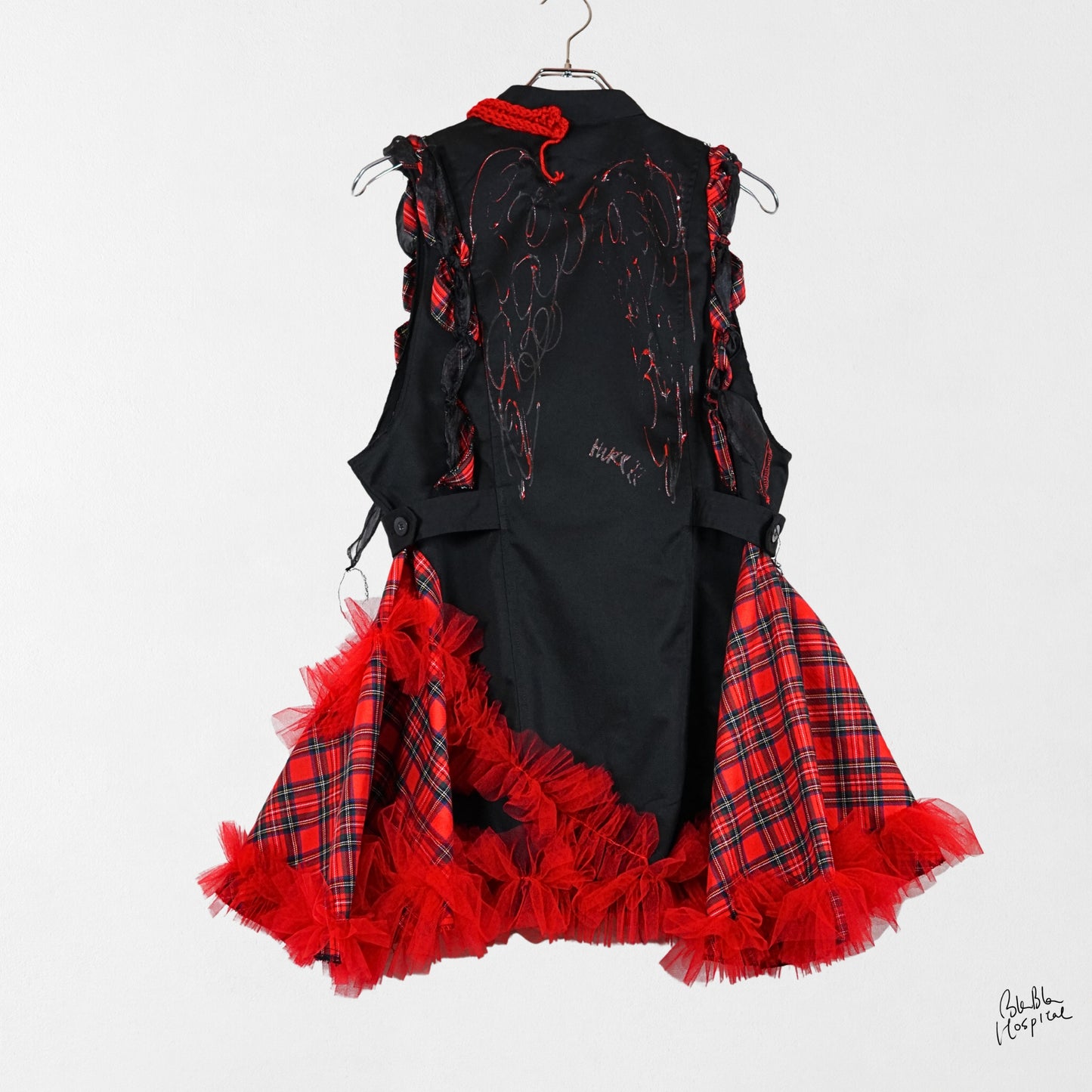 Heart No.004 | The Nurse – Black Nurse Dress