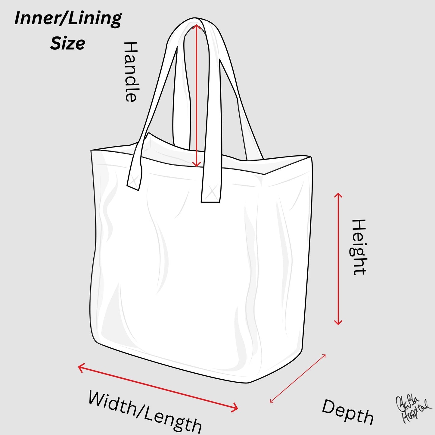 Carry the Whole Blabla World 00.2 | Black and Red Fashion Sick - Art Tote Bag