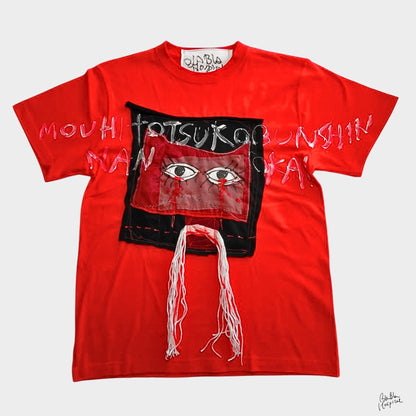 Twinmood – No.02b | “Presence of Eyes” T-shirt (Red)